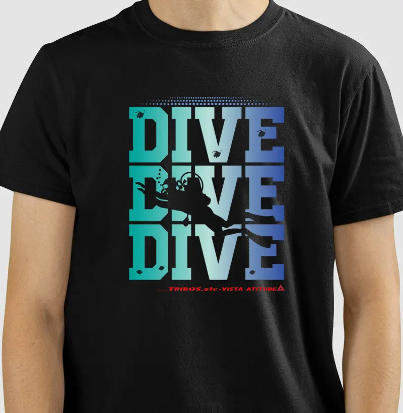 CAMISETA RESERVA.INK MASCULINA E FEMININA TRIBOS.etc ADVENTURE DIVE ON