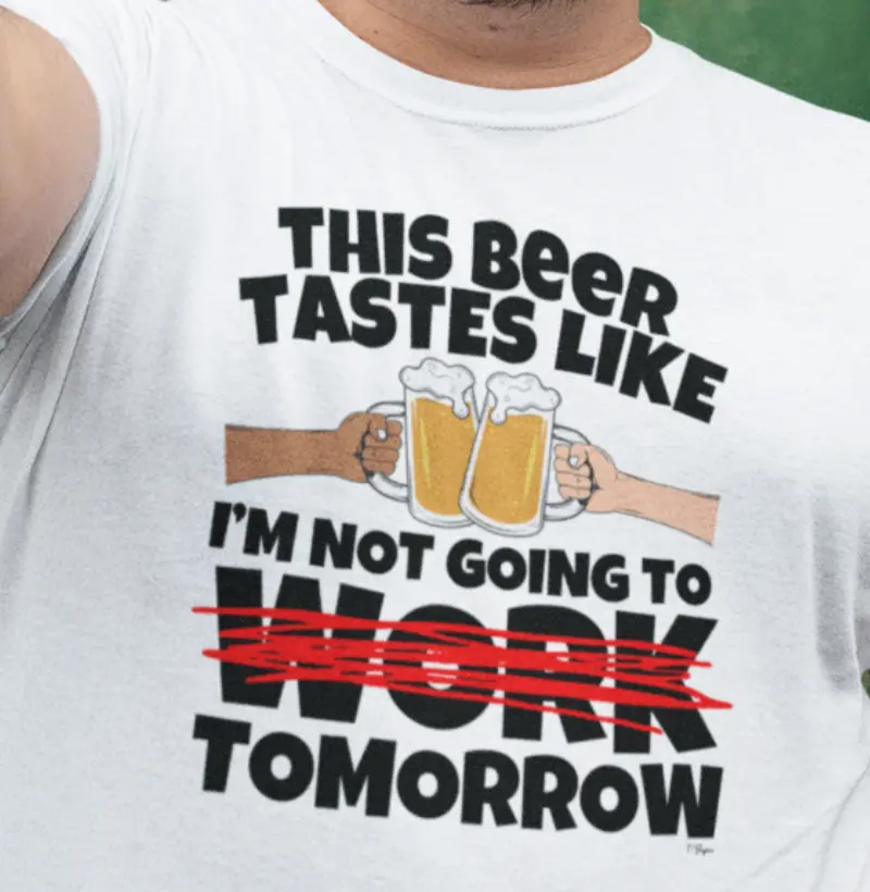 This beers tastes like...