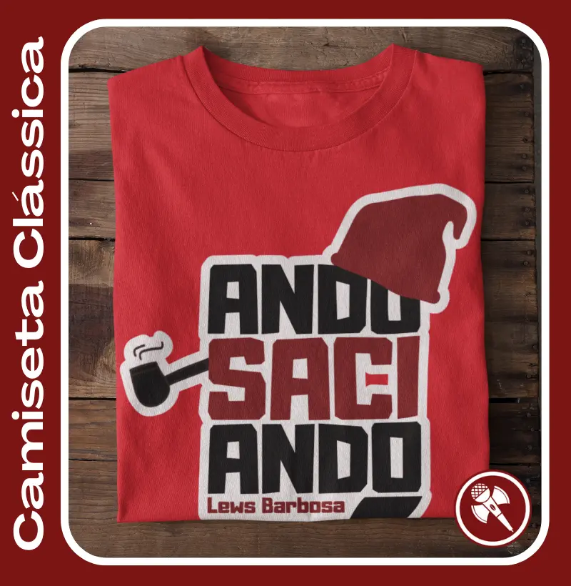 Ando, Saci Ando - Camiseta Clássica