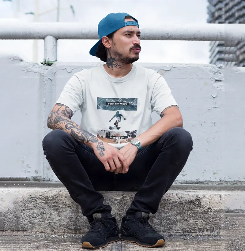 Camiseta Born the Wave