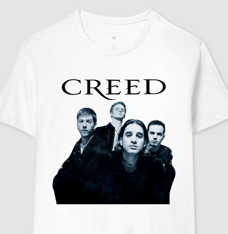 Camiseta Creed - Integrantes
