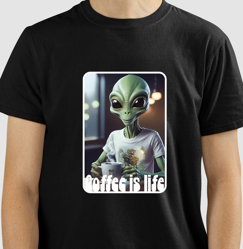 ALIEN COFFEE IS LIFE