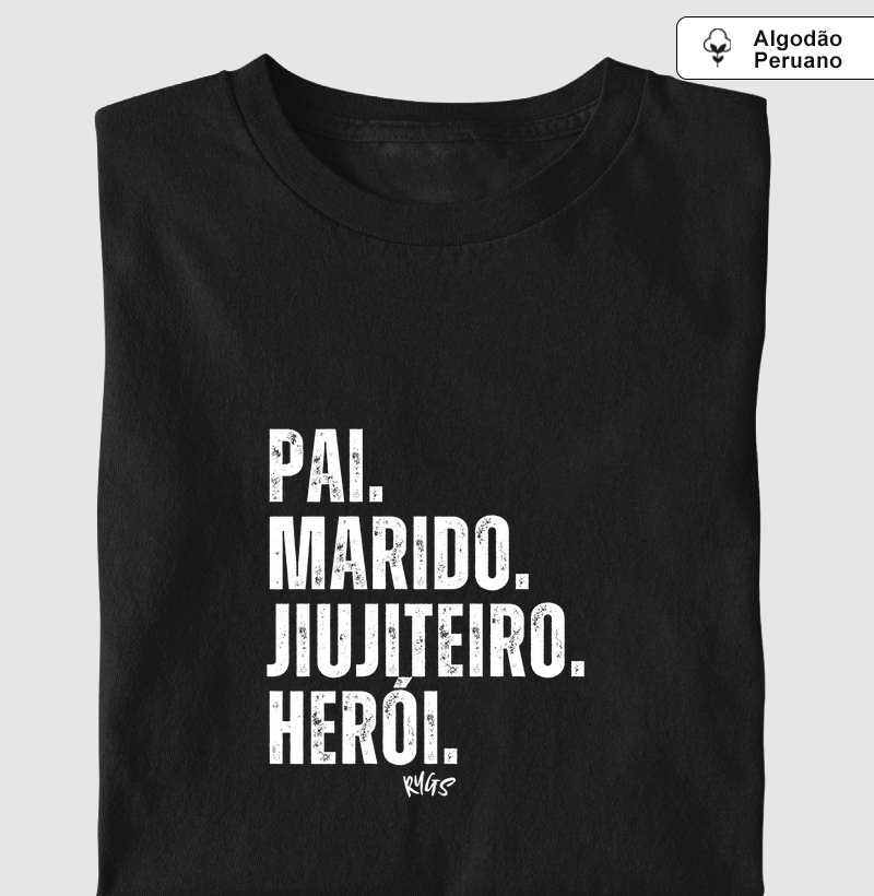 Pai, marido, jiujiteiro. herói.