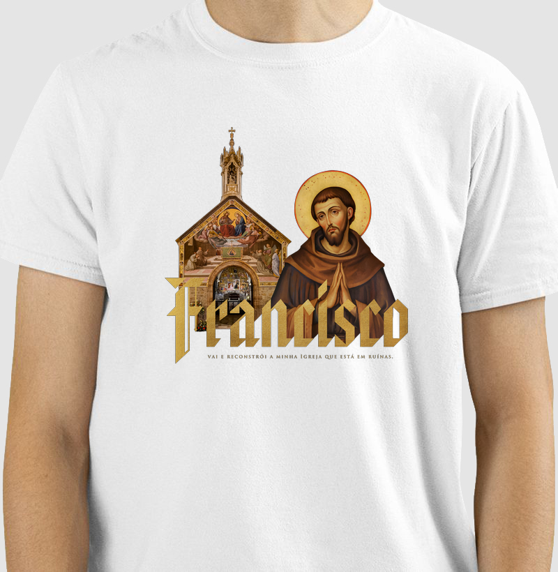 São Francisco de Assis com Porciúncula 
