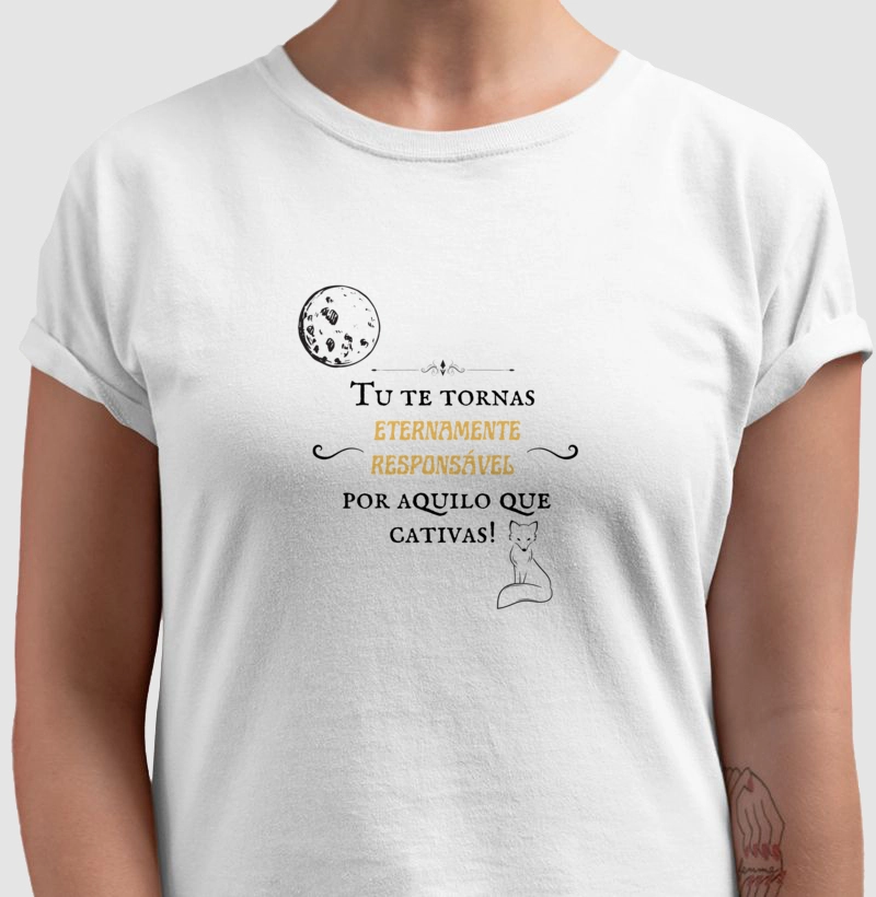 Camiseta O Pequeno Príncipe