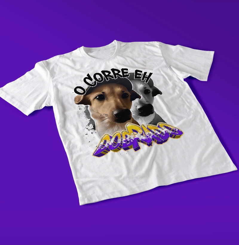 Camisa o Corre eh dobrado