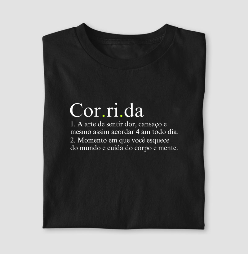 Camiseta Significado de Corrida