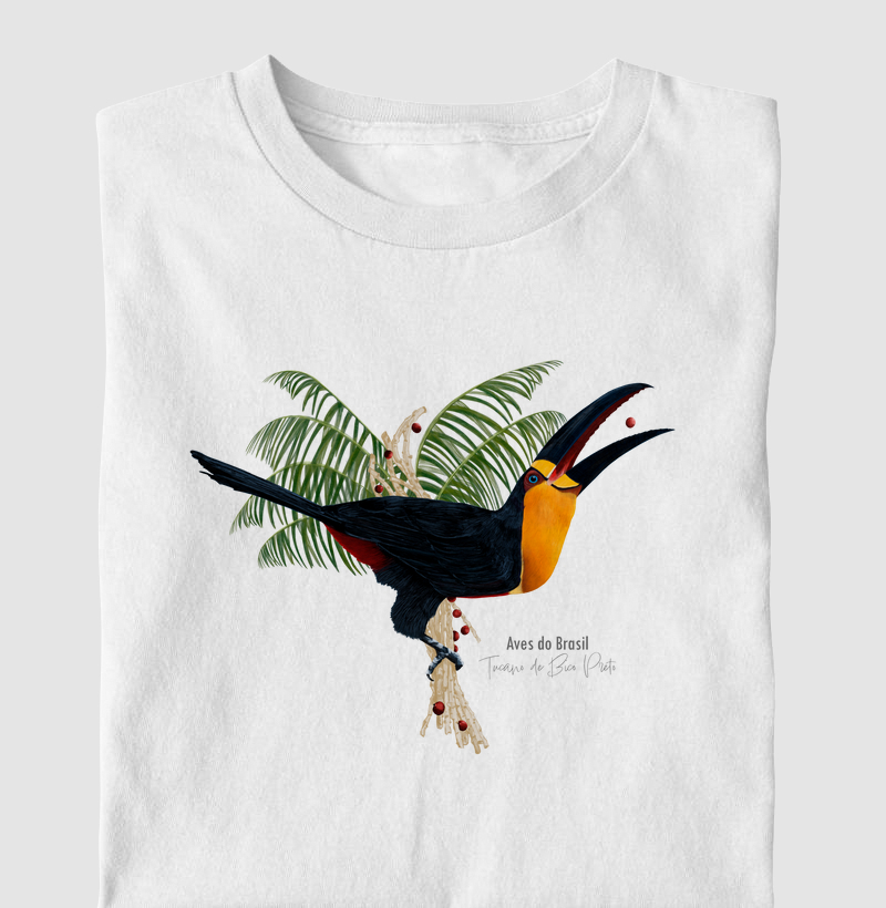 Aves do Brasil - Tucano de Bico Preto