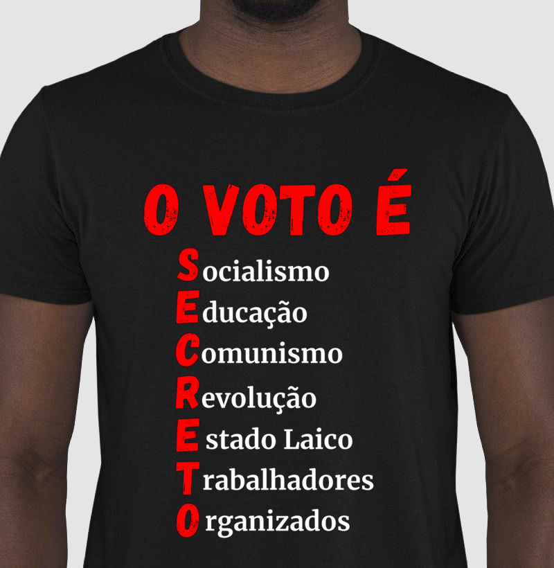 O Voto é Secreto (Preta)