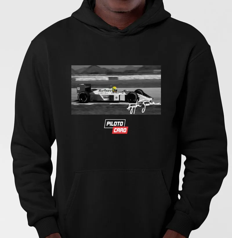 Moletom Ayrton Piloto Caro