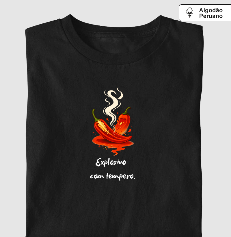 Explosivo com tempero.