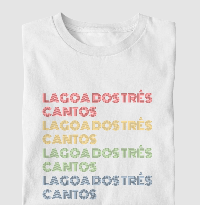 Lagoa dos Três Cantos Letreiro Retrô