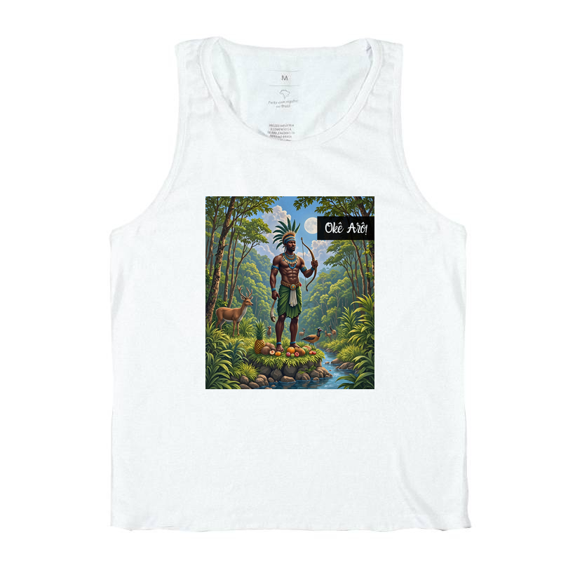 Camiseta Regata - Oxóssi - Ilustração 5