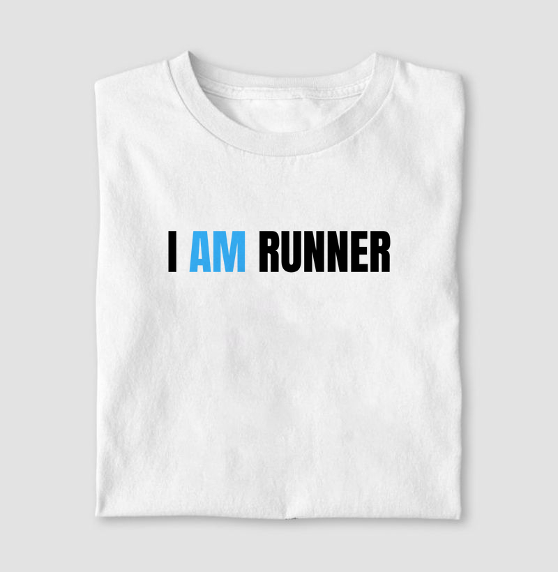 Camiseta I am runner.