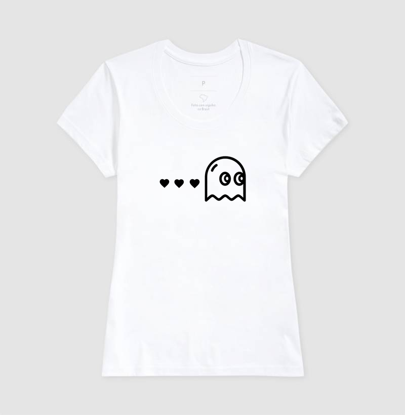 T-shirt Feminino -Ghost-