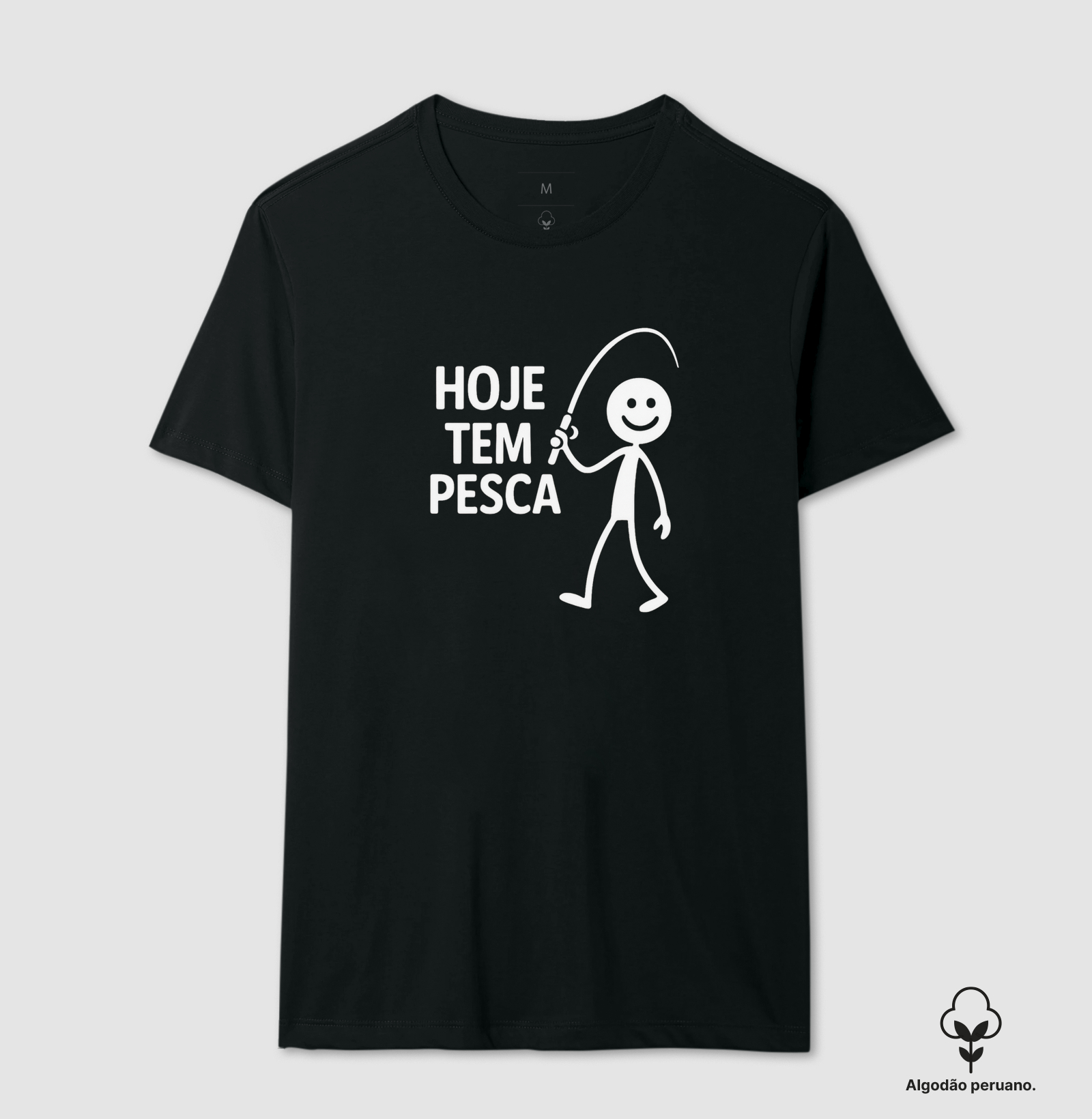 HOJE TEM PESCA - CAMISETA PREMIUM