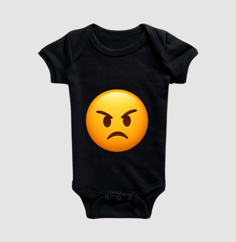 Linha Emoji: Irritado