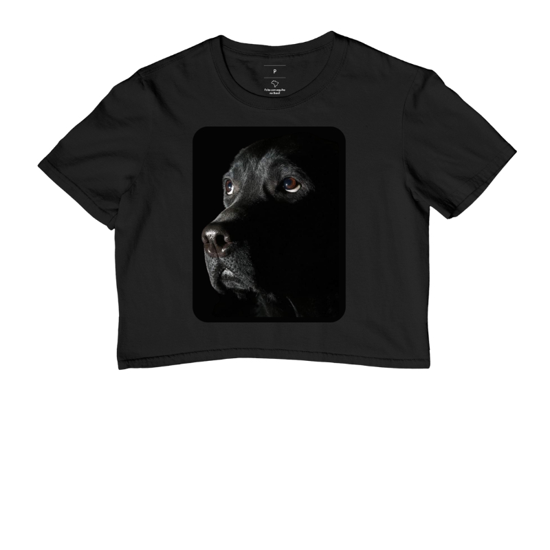 Dog Back in Black - Crooped