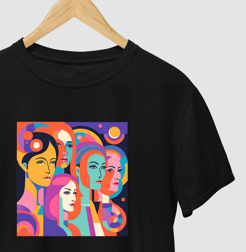 Mosaico mulheres.