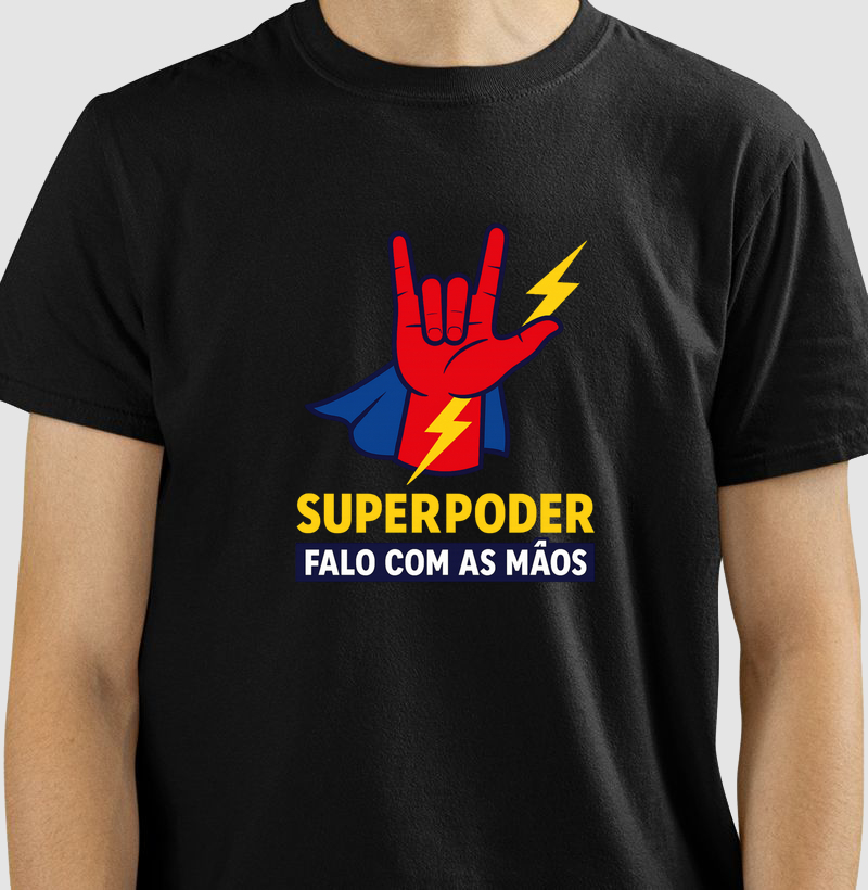 Superpoder: Falo com as Mãos