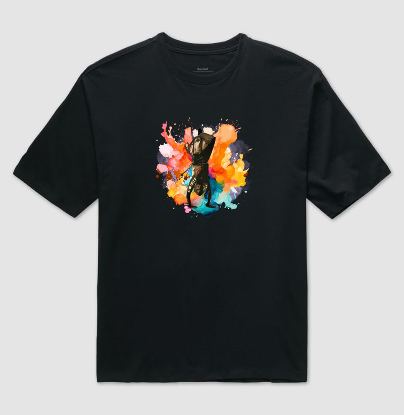 Camiseta Capoeira Cores