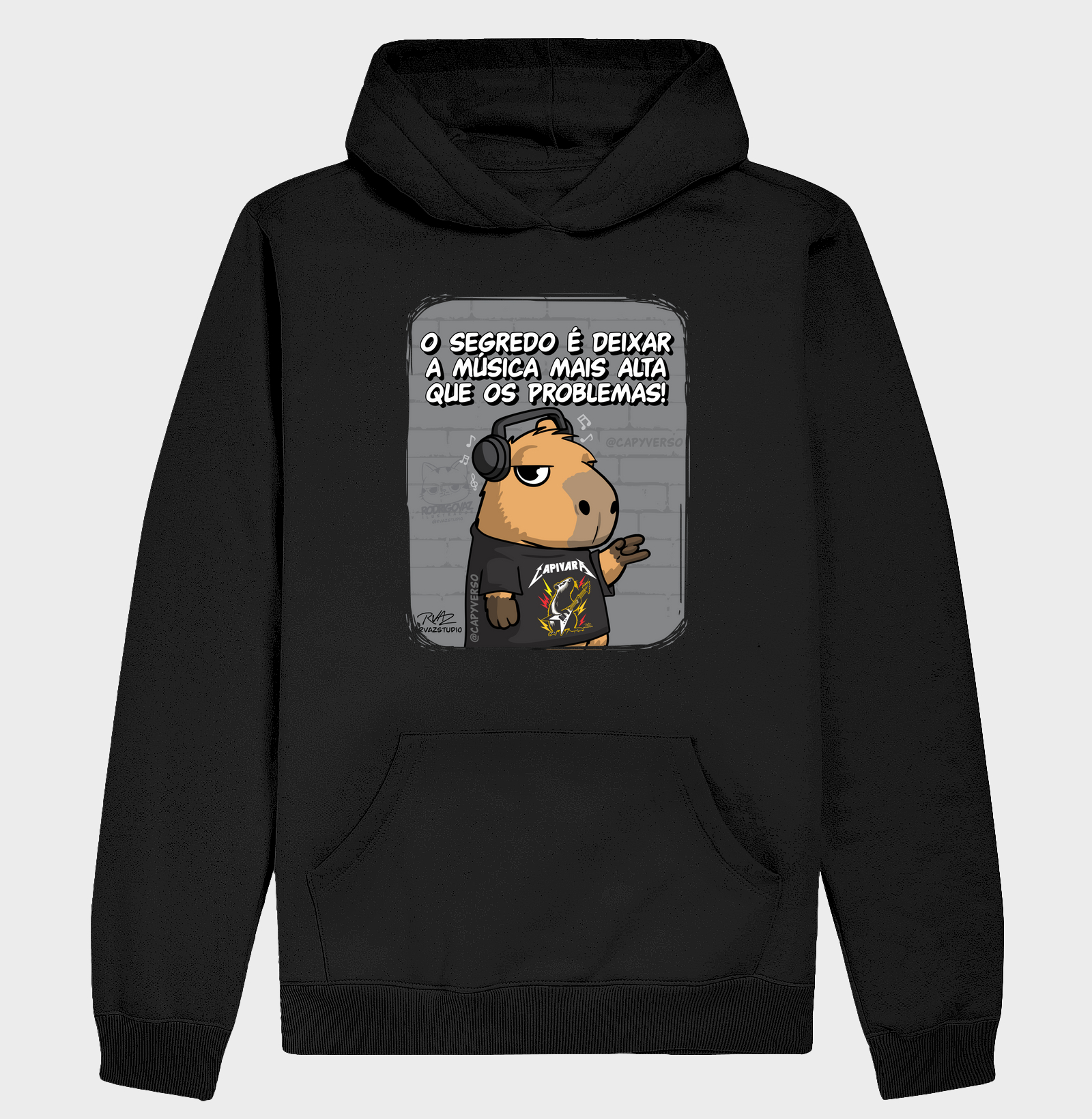 Camiseta Capivara Música