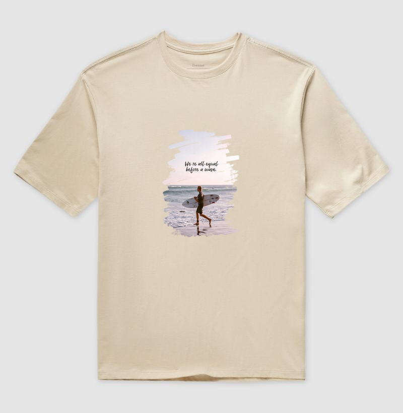 We're all equal before a wave