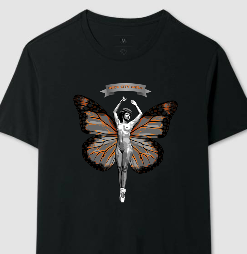 The Ballerina - Camiseta Rock City Girls