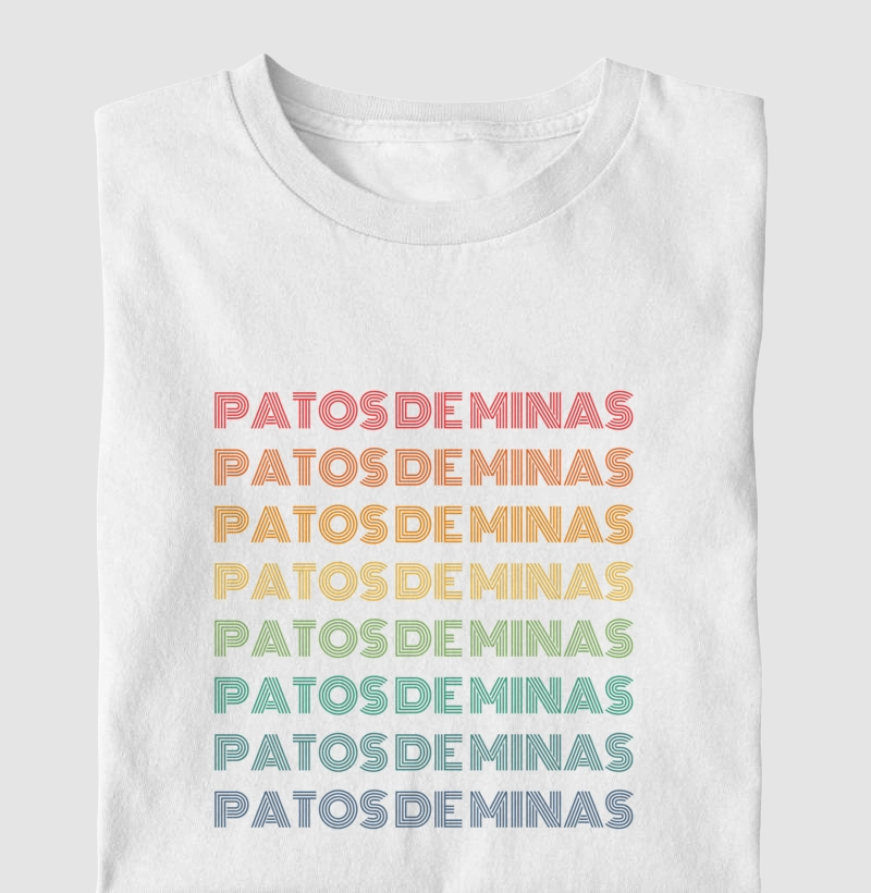 Patos de Minas Letreiro Retrô