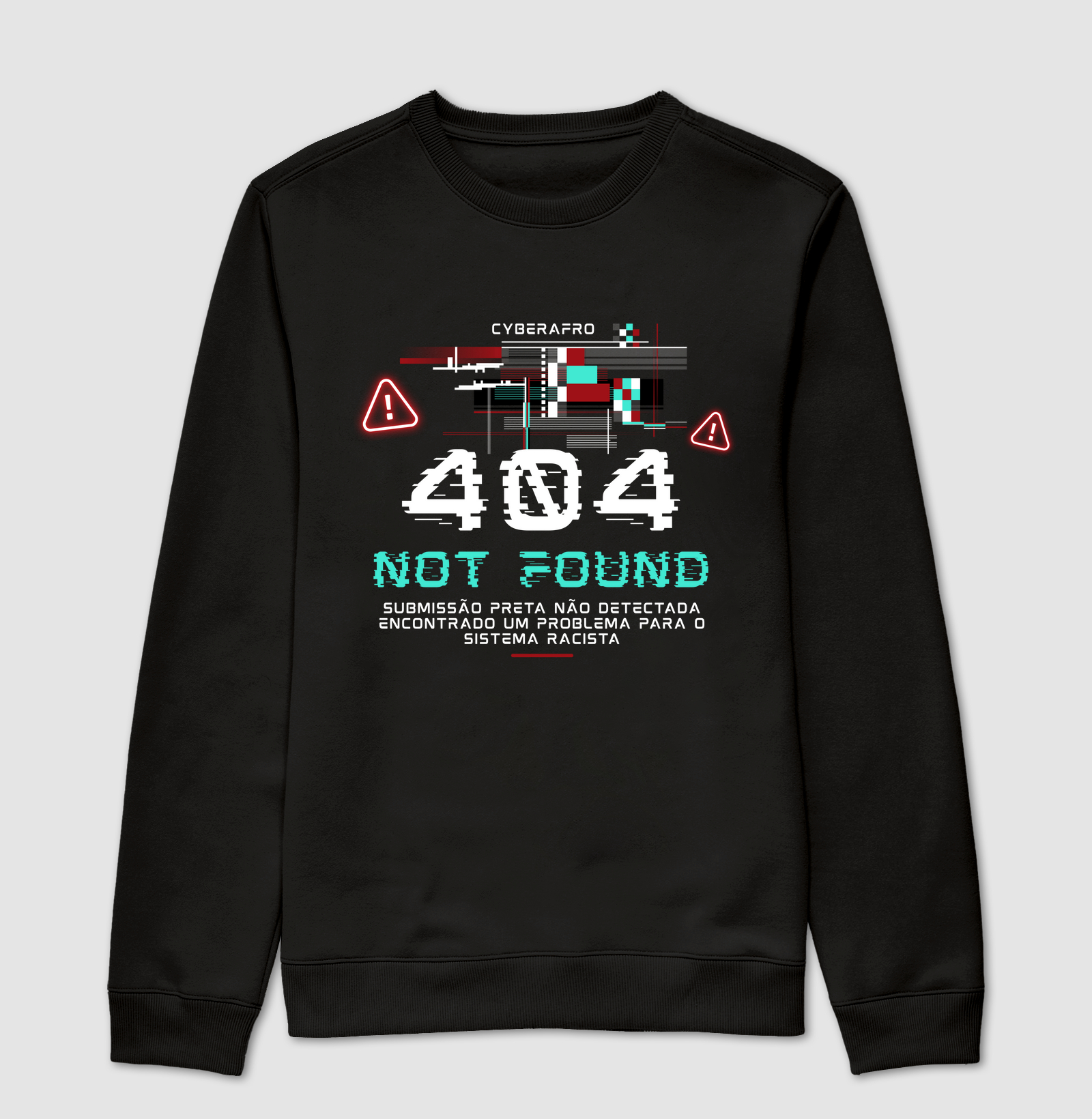 Suéter Moletom Not Found