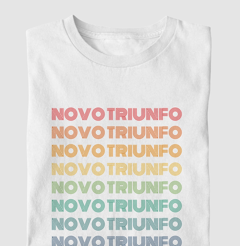 Novo Triunfo Letreiro Retrô