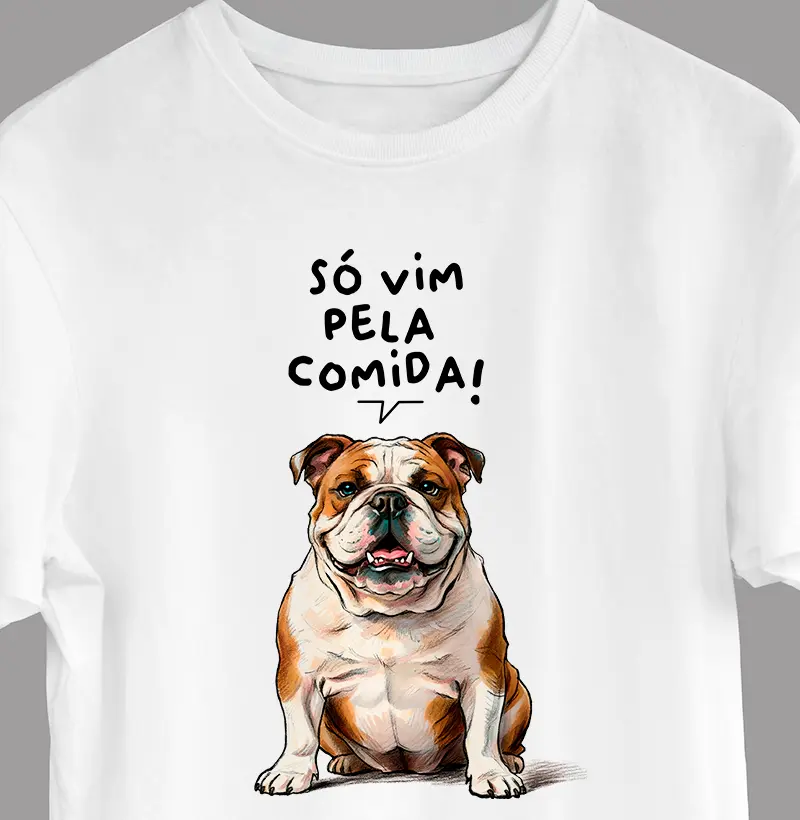 Bulldog Inglês | Só vim pela comida
