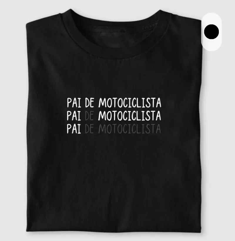 Pai de motociclista