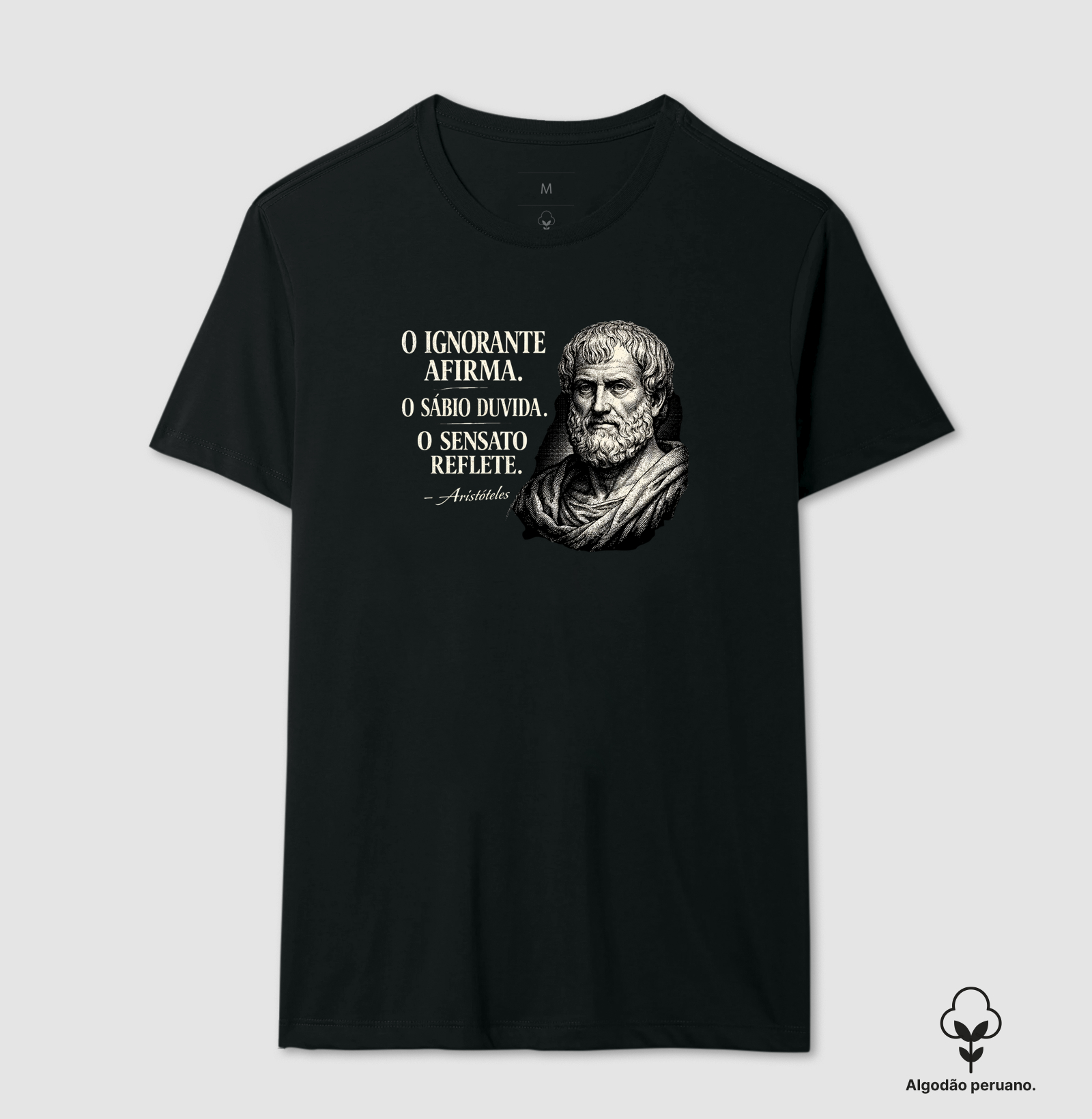 Camiseta Filosofia de Aristóteles