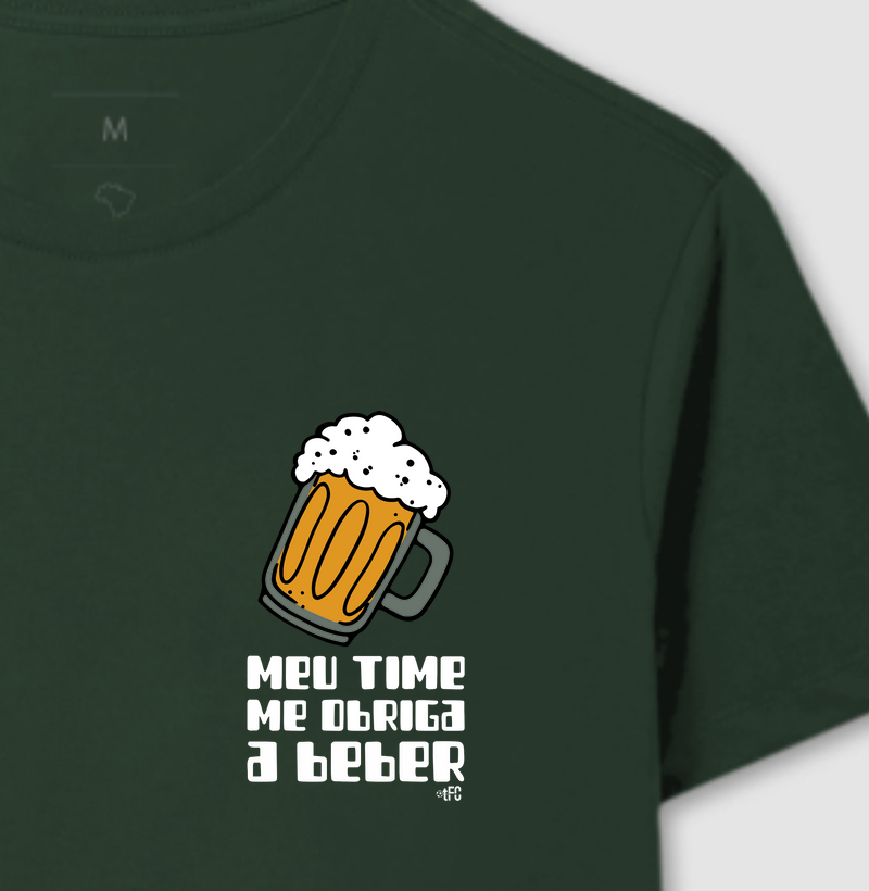 Meu time me obriga a beber