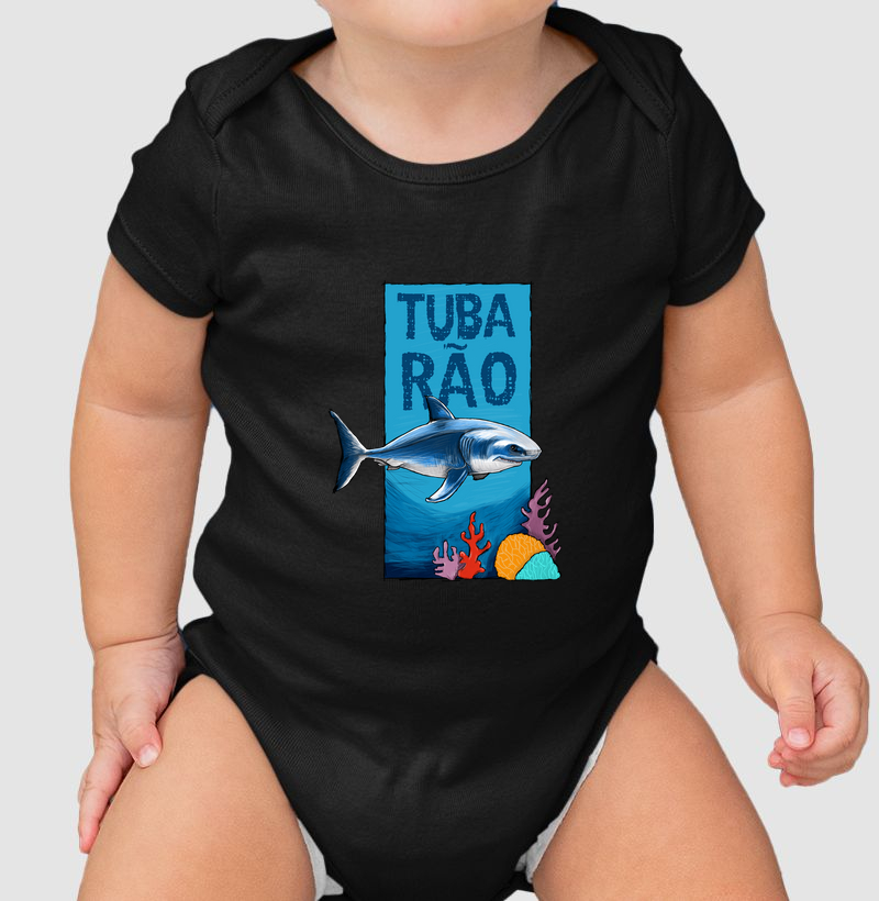Body Infantil O Tubarão