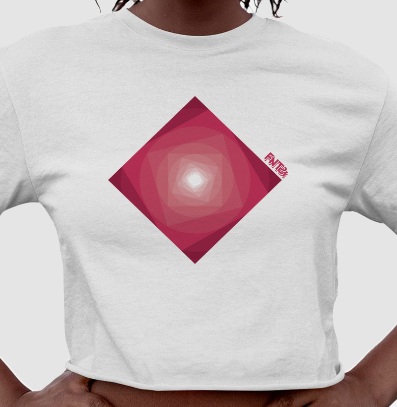 CROPPED "INFINITA FANTASIA" / MAGENTA MININAL