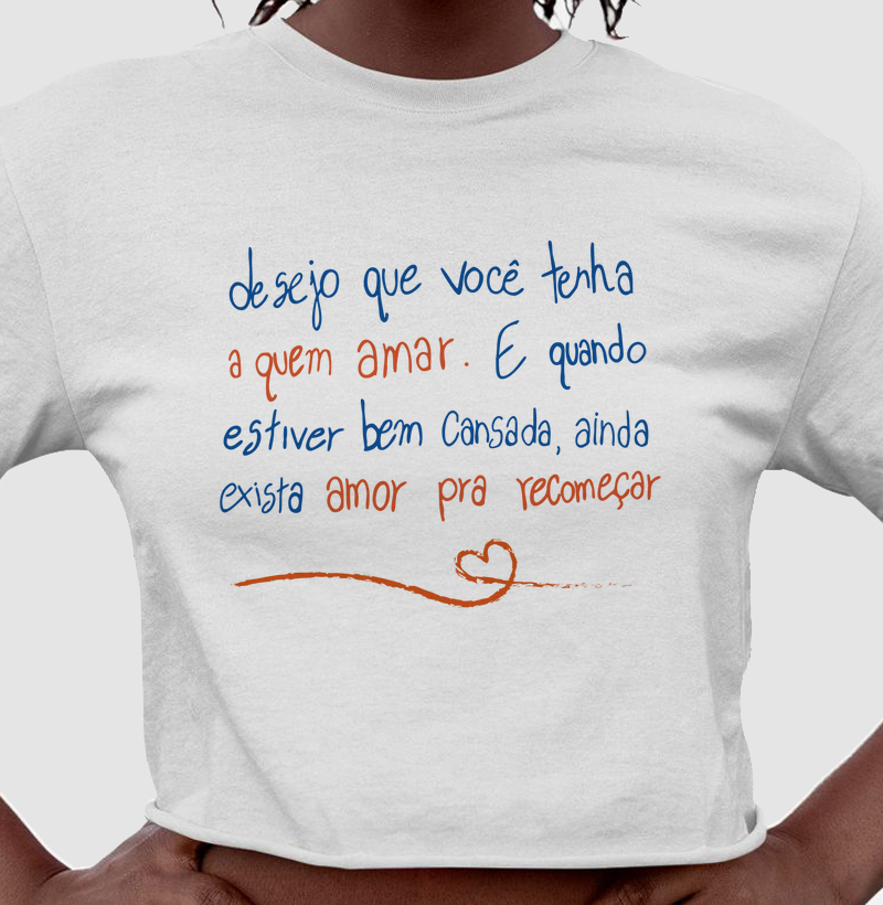 Camiseta Frejat - Amor para Recomeçar