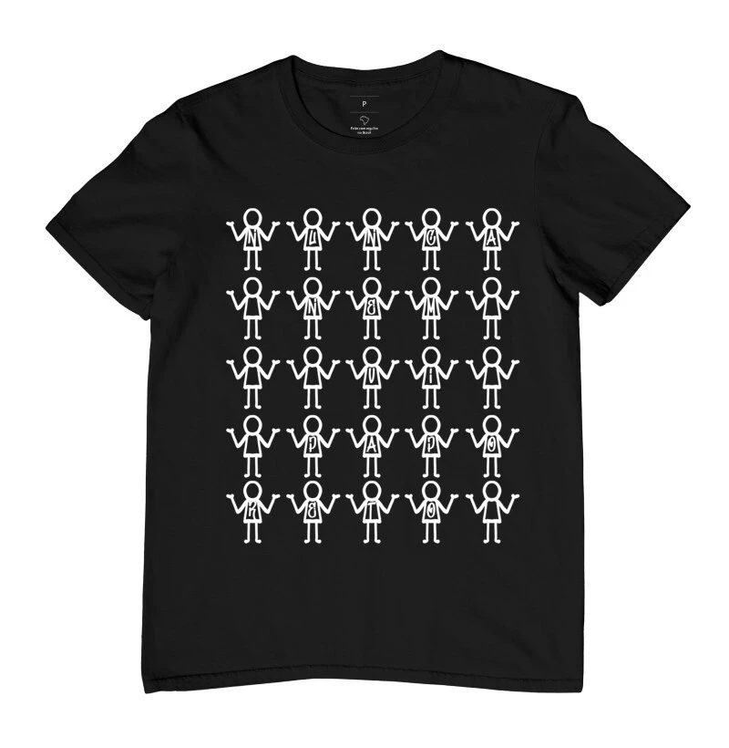 Camiseta Nunca Nem Vi
