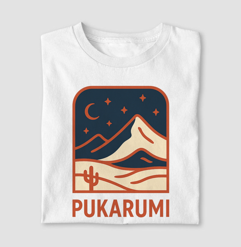 Camiseta Desert Line Pukarumi