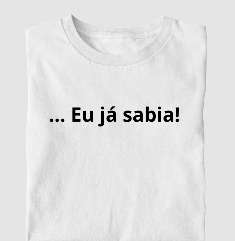 Eu Já Sabia!