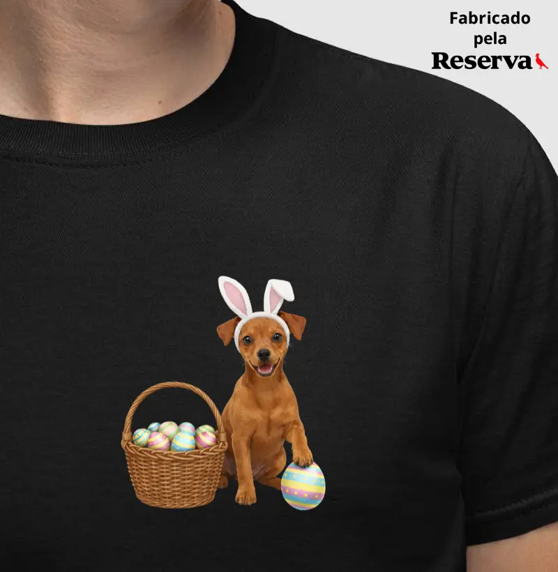 Pinscher Marrom - Páscoa
