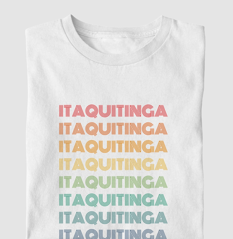 Itaquitinga Letreiro Retrô