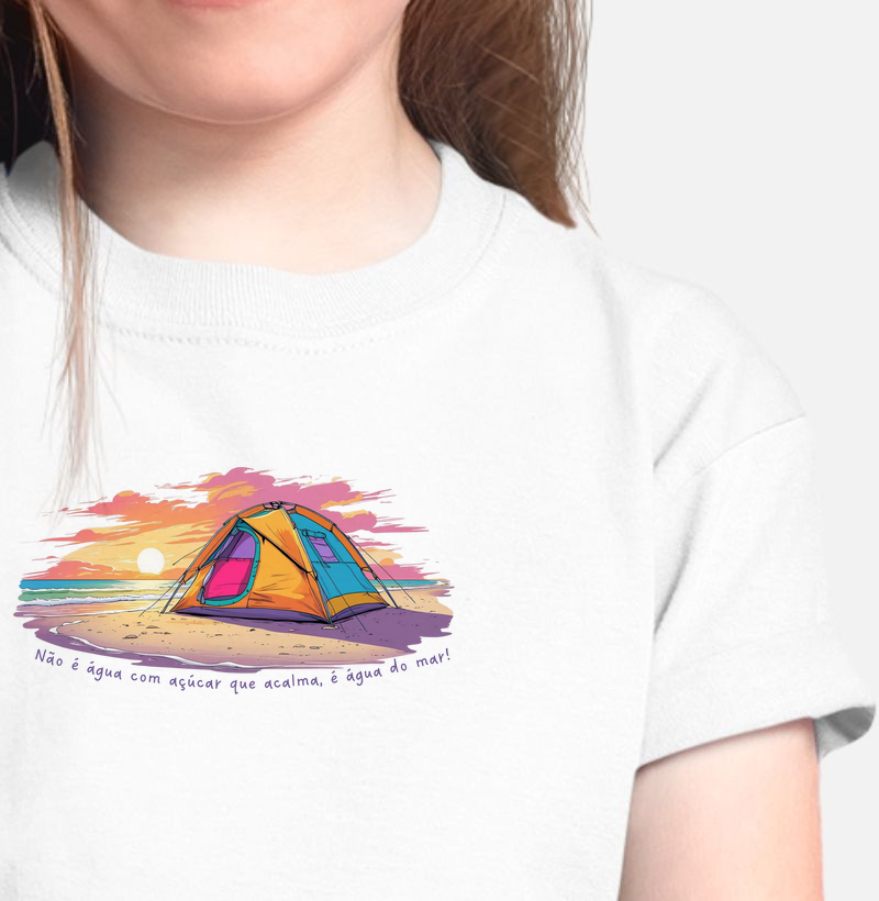 Água do mar que acalma