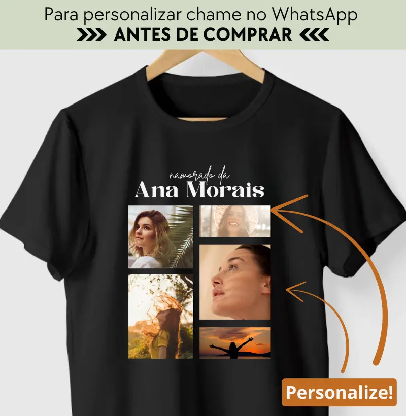Camiseta Dia dos Namorados 'Namorado de'