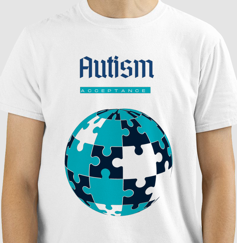 Camiseta - Autism Acceptance 