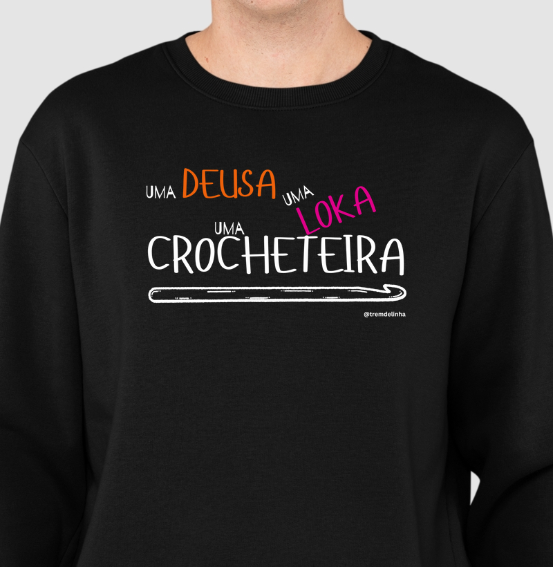 Uma Deusa, uma Loka, uma CROCHETEIRA