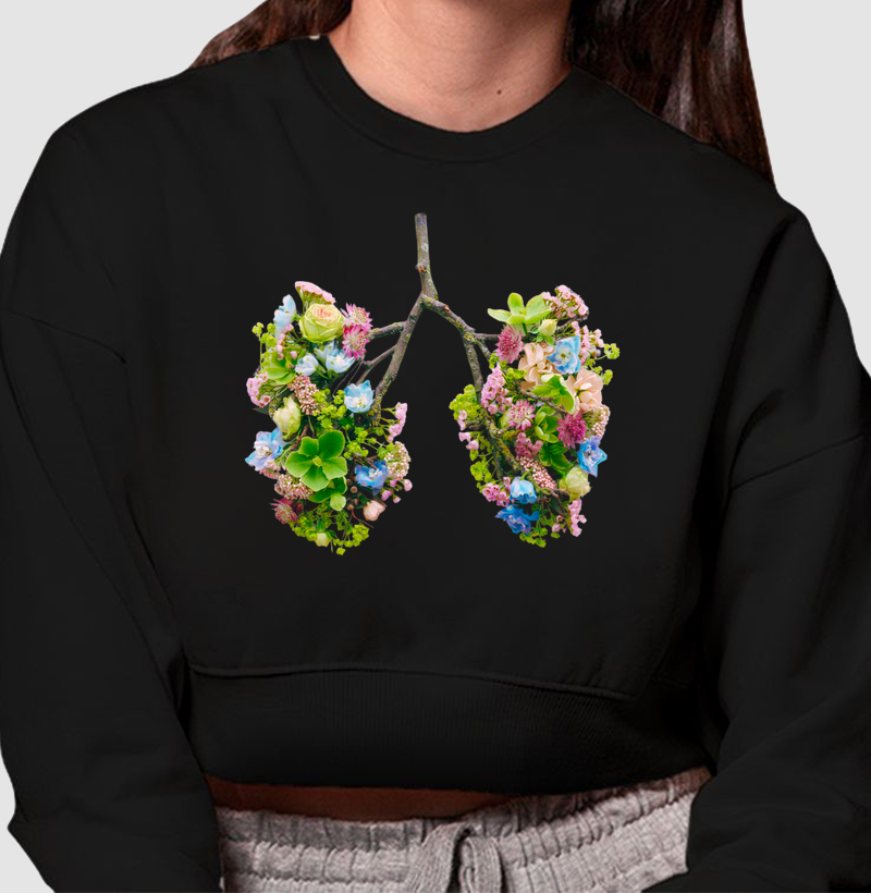 Pulmão de flores
