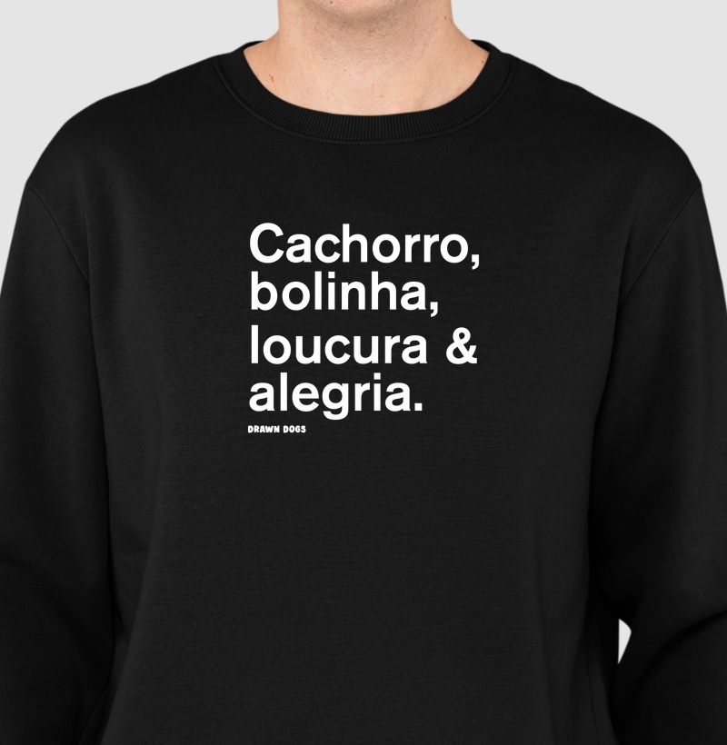 Cachorro, bolinha, loucura & alegria