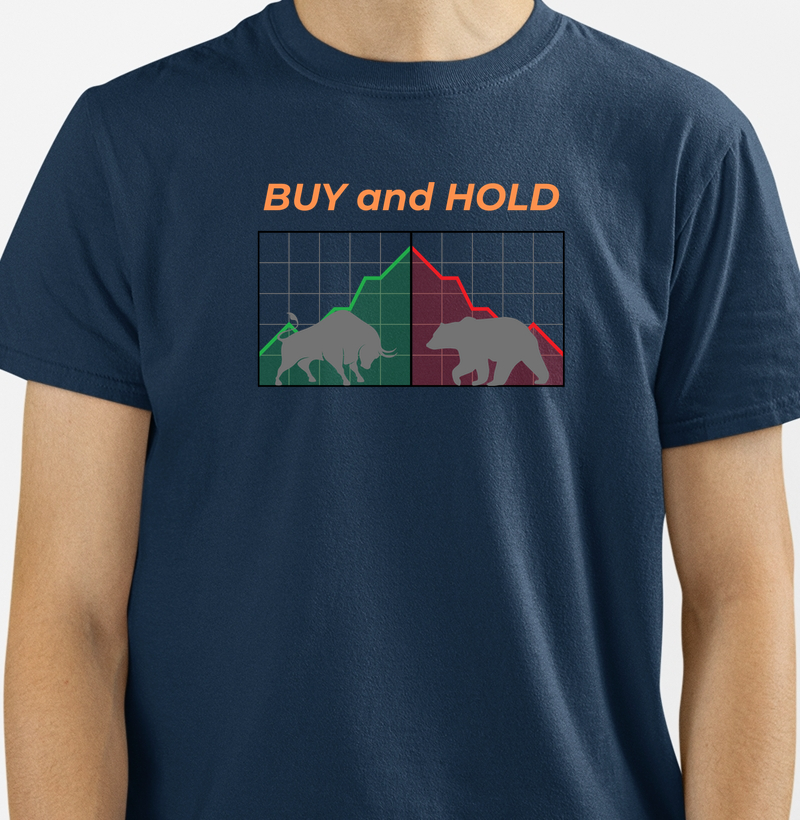 Camiseta Buy and Hold - Dark